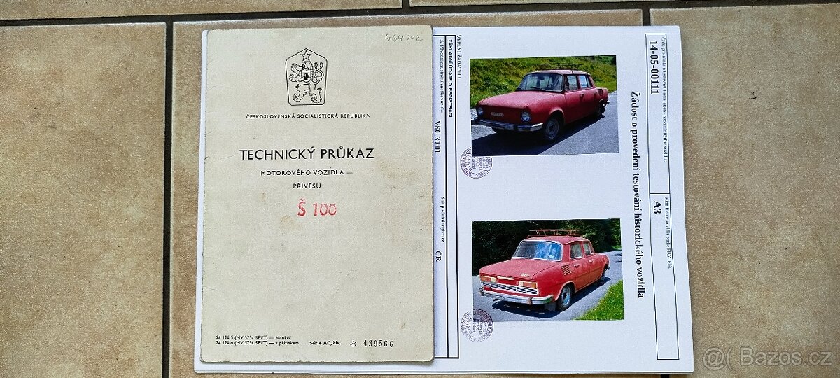 Škoda 100 rok 1969