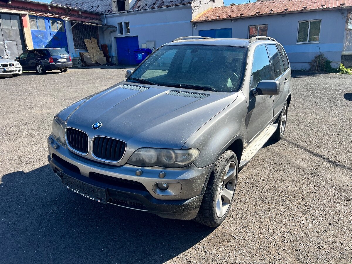 Bmw x5 e53 3.0d 160kw fl. Sterlingrau na díly