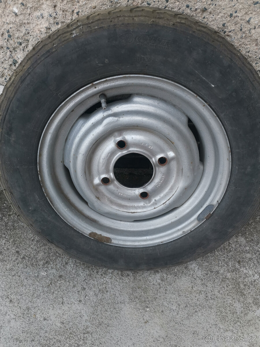 Kolo, disk+pneu Škoda 100