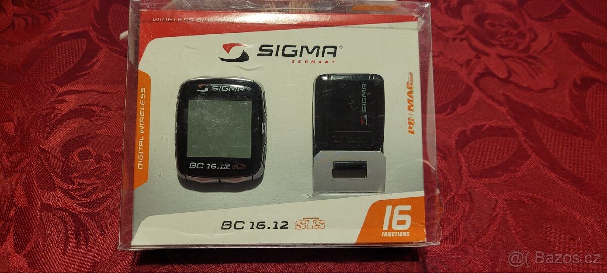 Sigma BC 16.12 STS cyklopočítač
