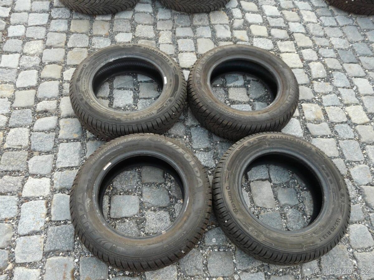 ZIMNÍ PNEU BARUM , FULDA 155/70R13