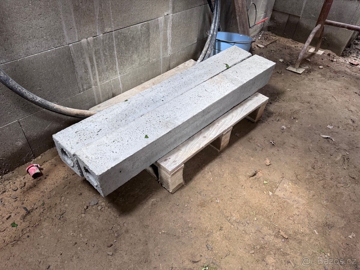 Betonové překlady 120cm