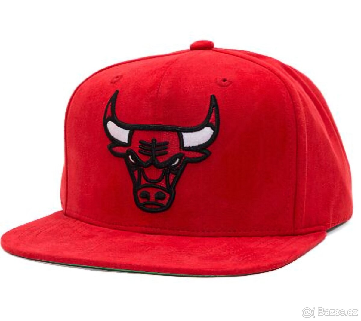 Kšiltovka Mitchell & Ness Sweet Suede Chicago Bulls Red