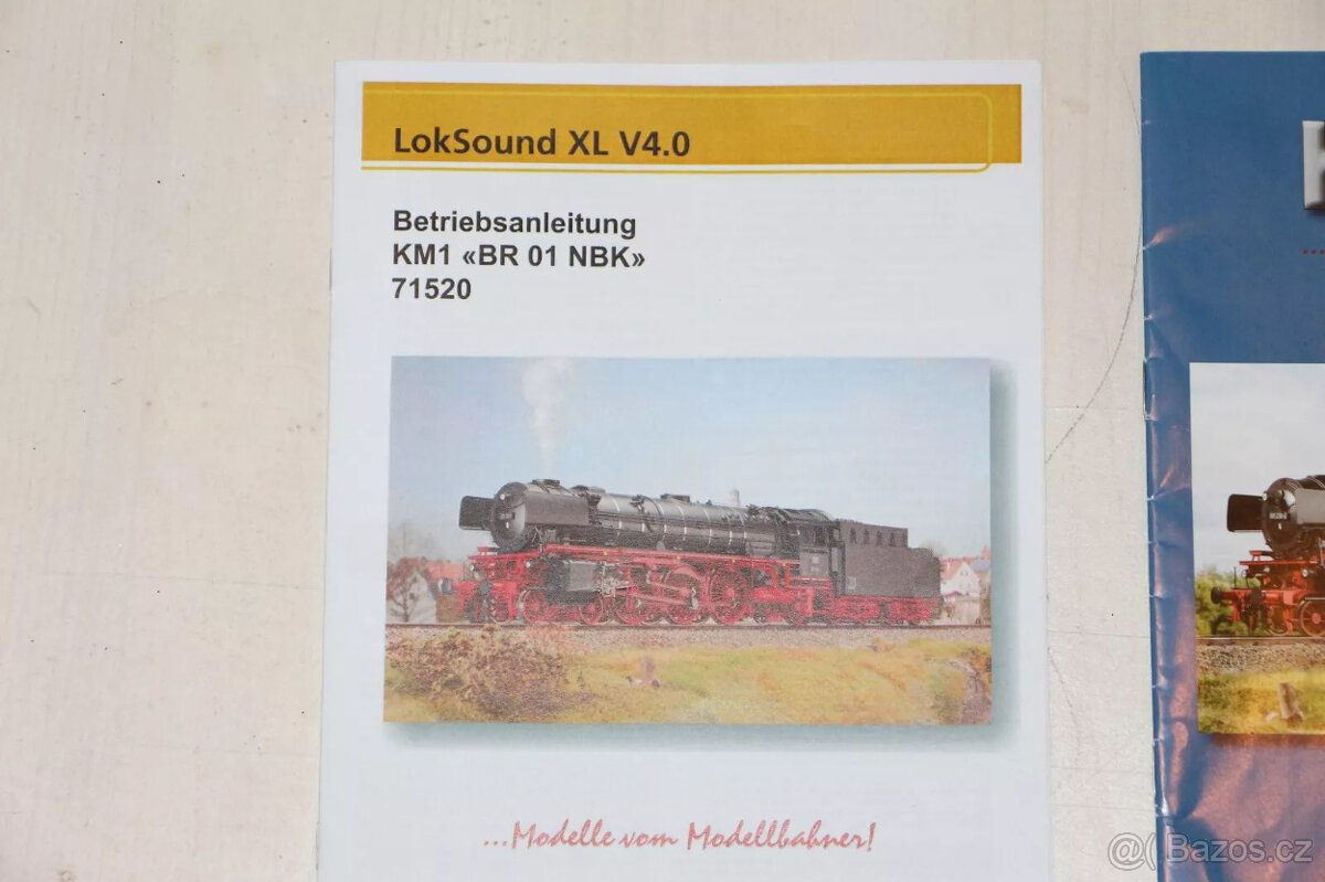 Parní lokomotiva KM1 7152 Gauge 1 BR 01-211 s LokSound v ori