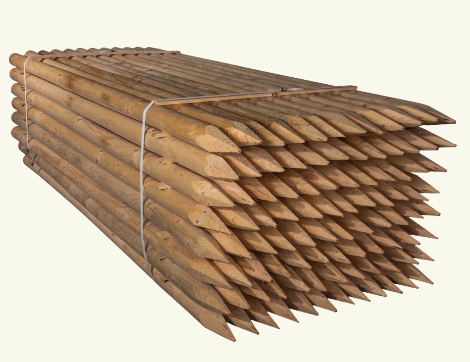 Dřevěné kůly 120,200,250cm