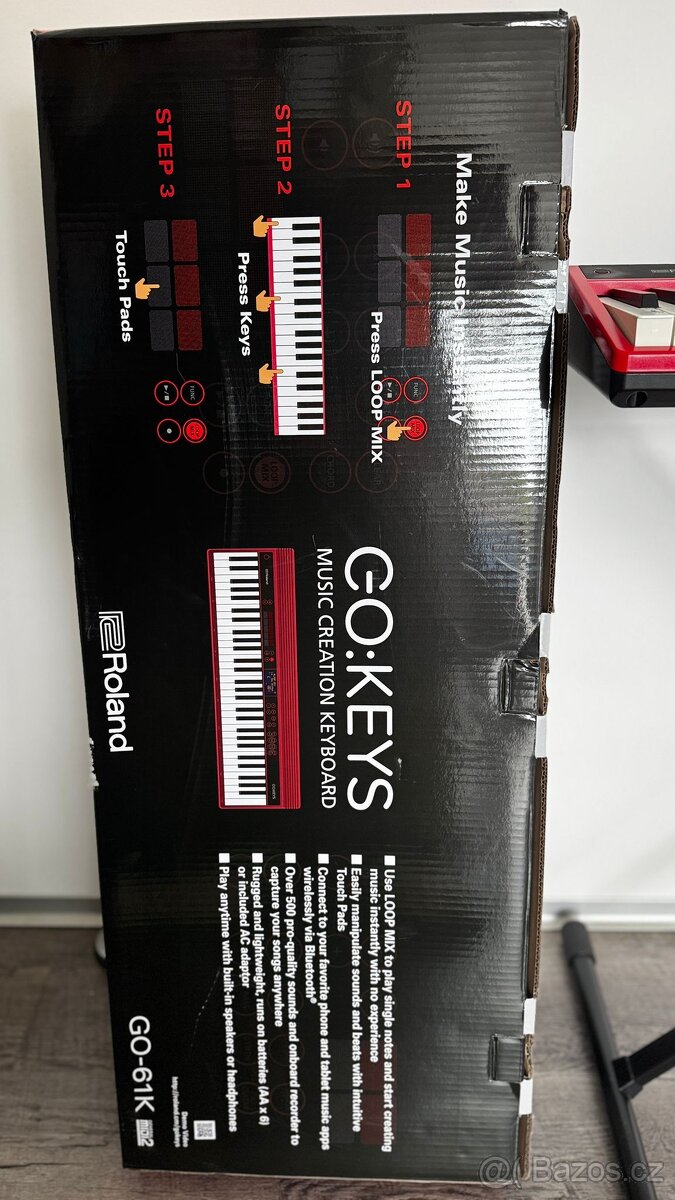 Roland GO:KEYS 61 – hudební klávesy, výborný stav