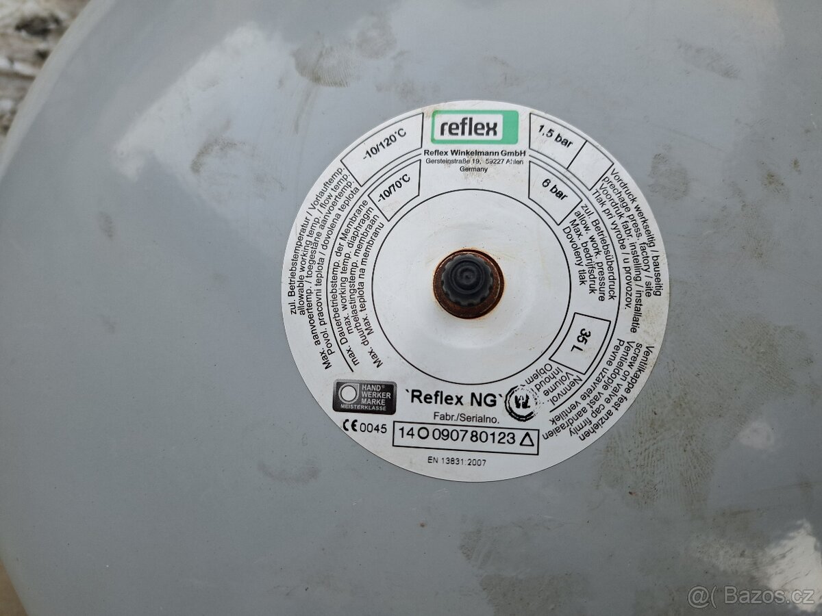 Prodám expanzní nádrž Reflex 35l