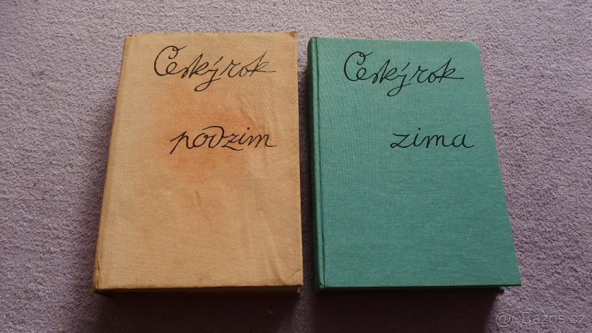 Knihy Ceský rok.