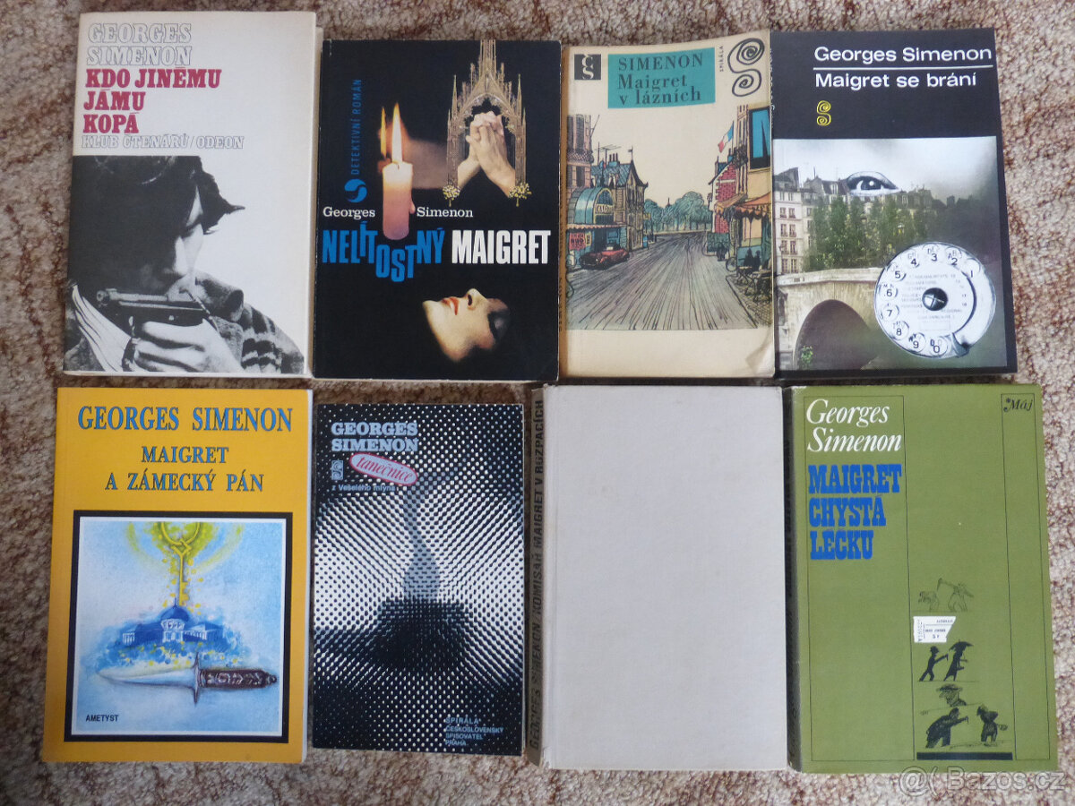 levné detektivky od 8 Kč - Georges Simenon