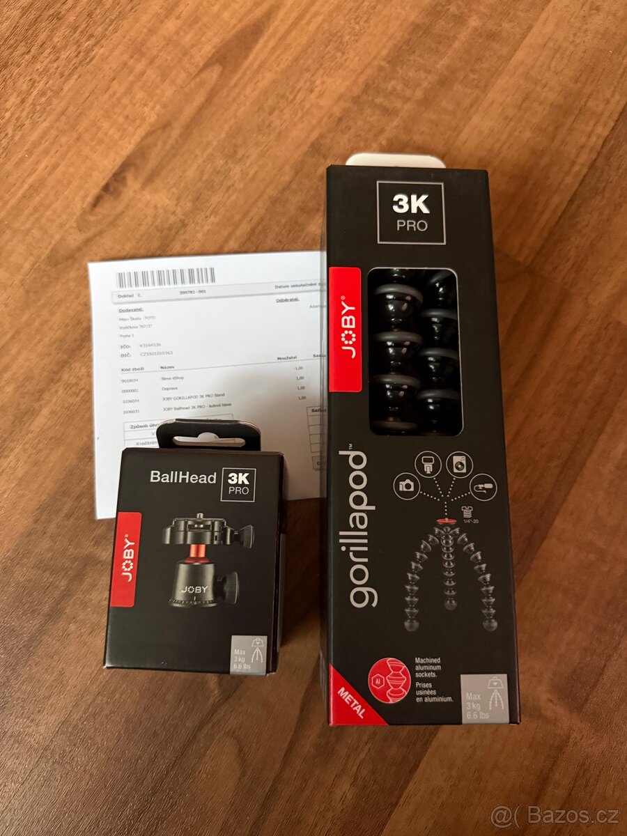 JOBY Gorillapod 3K PRO kit / Nerozbalené / Záruka 2027