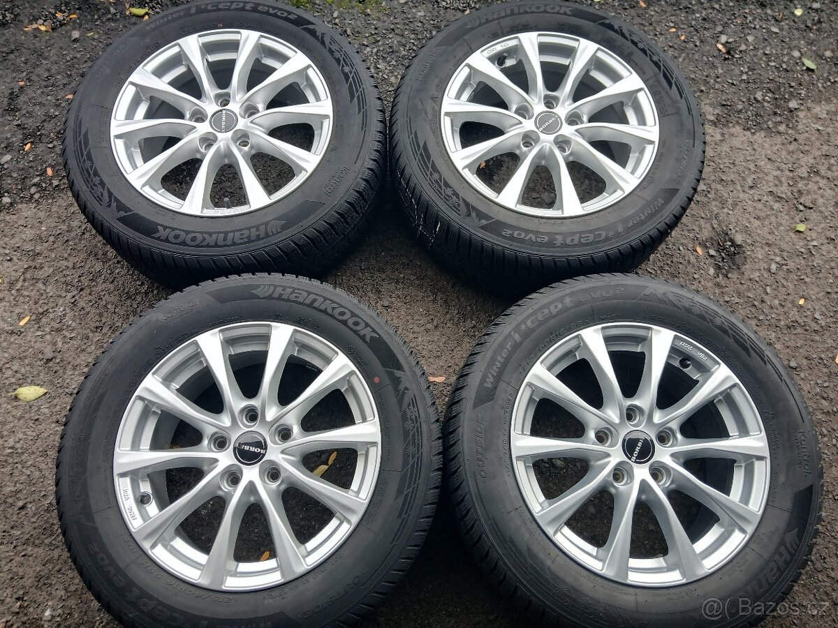 Sada ALU kol Borbet 215/60R16 zimní