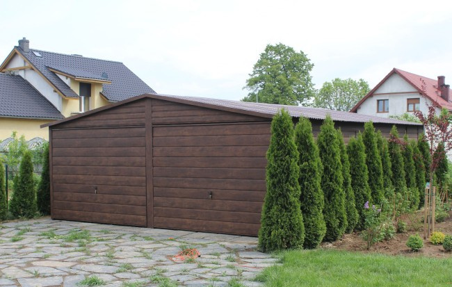 Plechová garáž 6x9