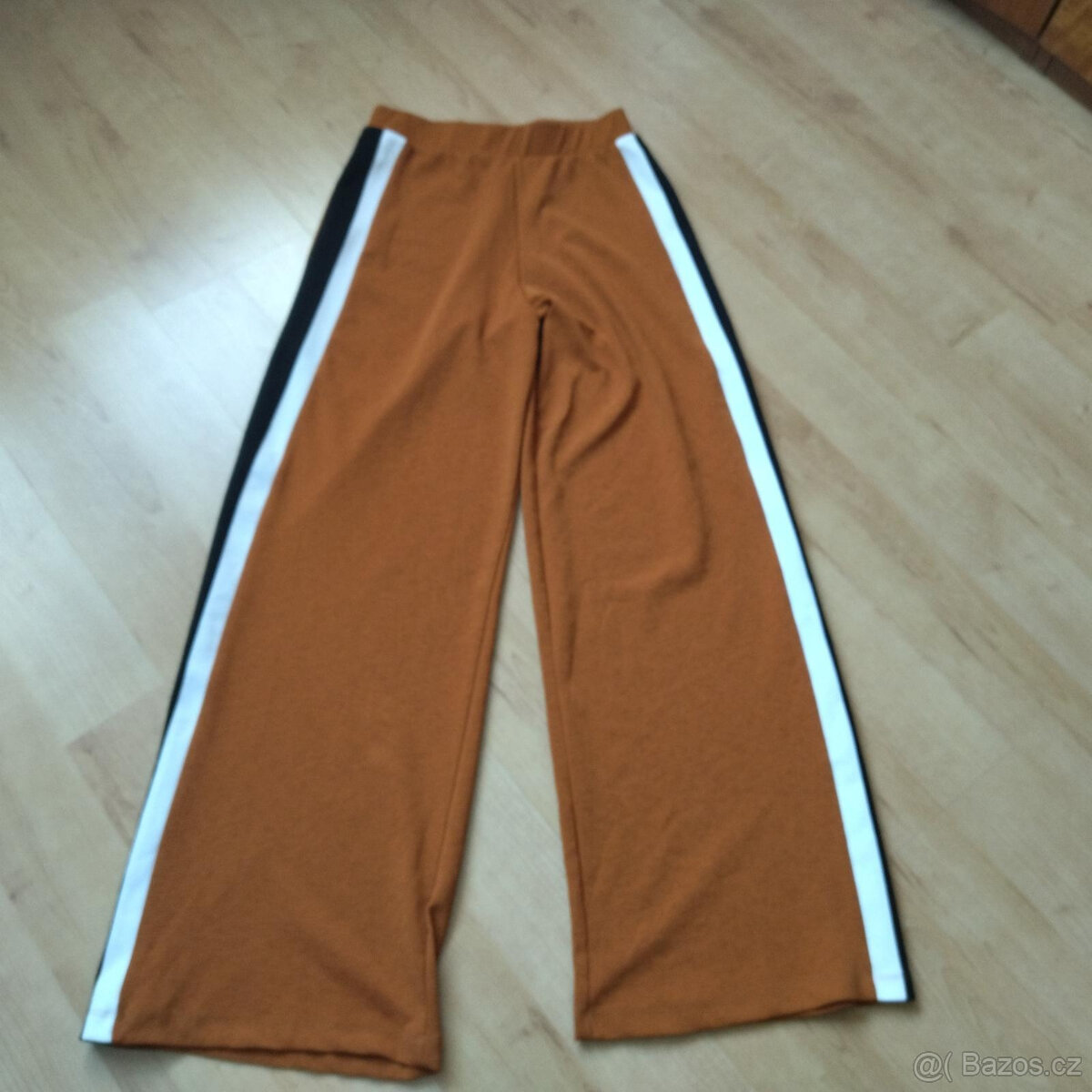Zara pohodlné parádní široké kalhoty vel S