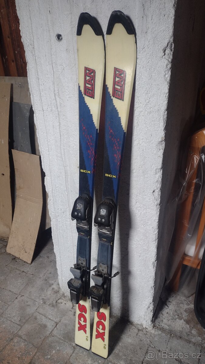 Lyže Elan SCX 140cm + lyžáky Dalbello vel. 24,5