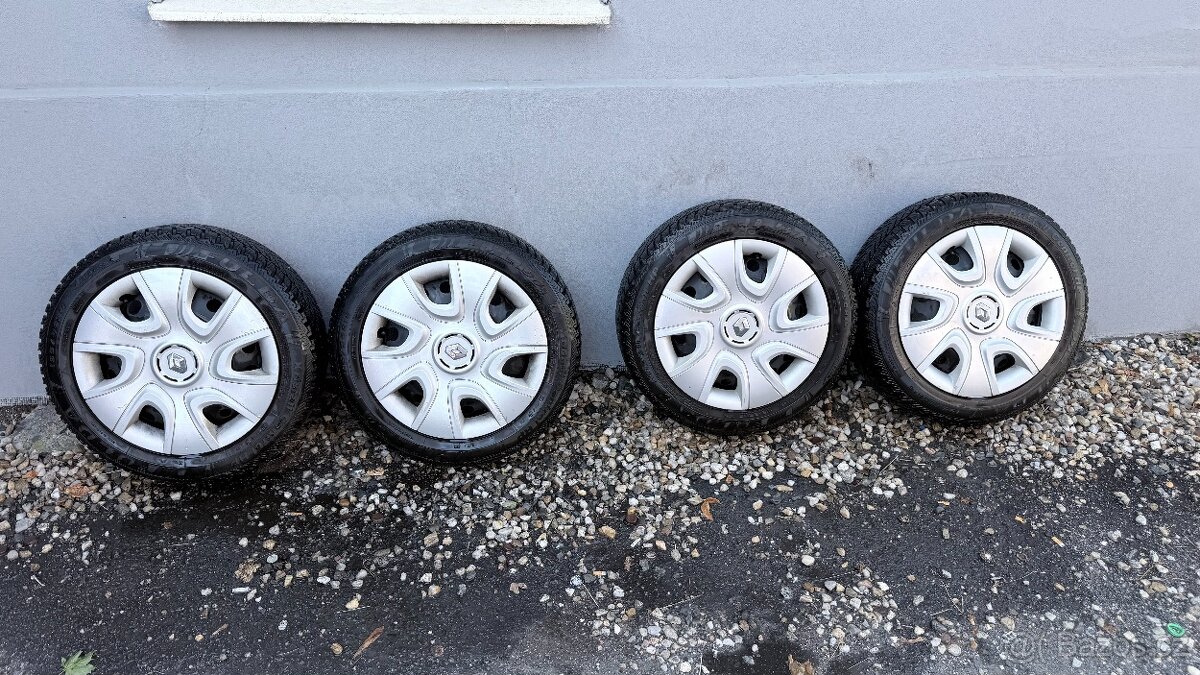 Renault CLIO 5 , zimní kola komplet Fulda 195/55/R16