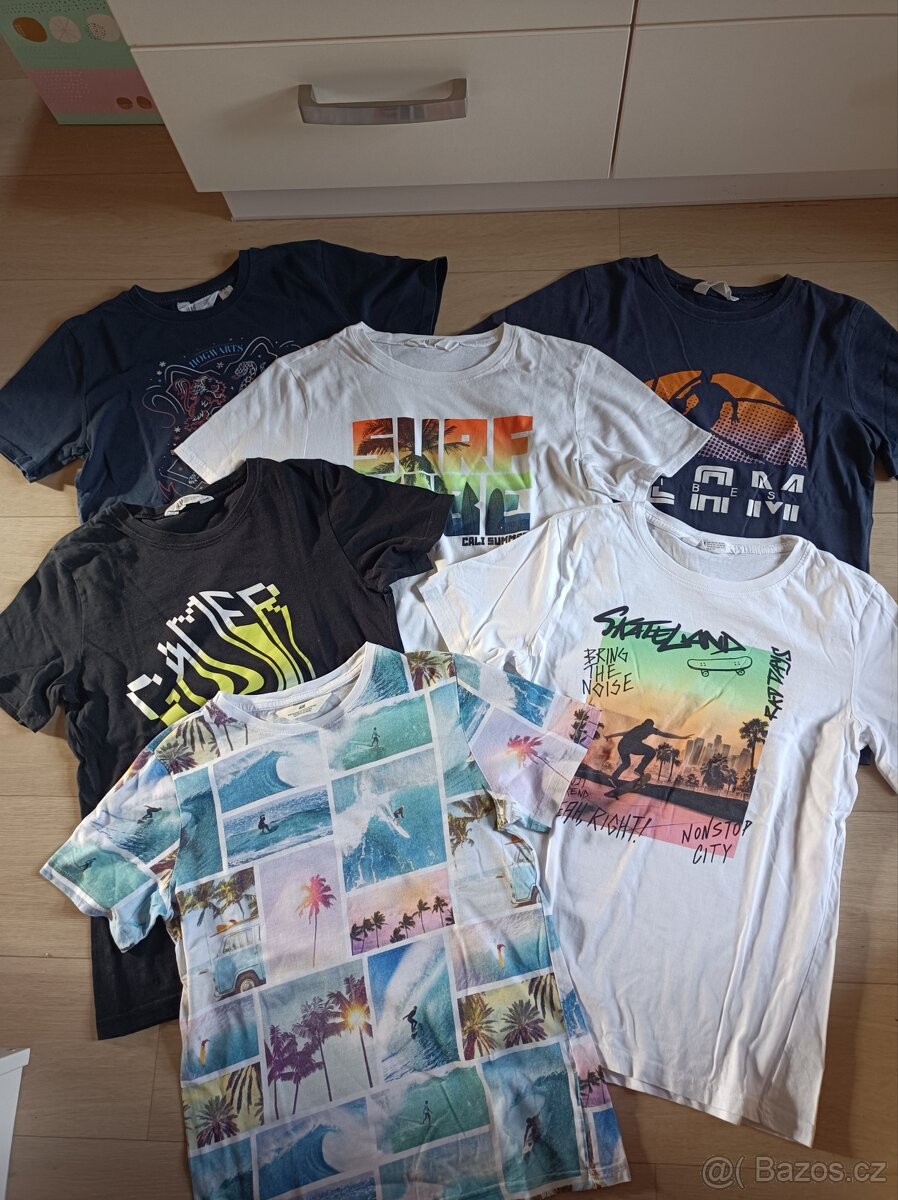 Sada chlapeckých triček