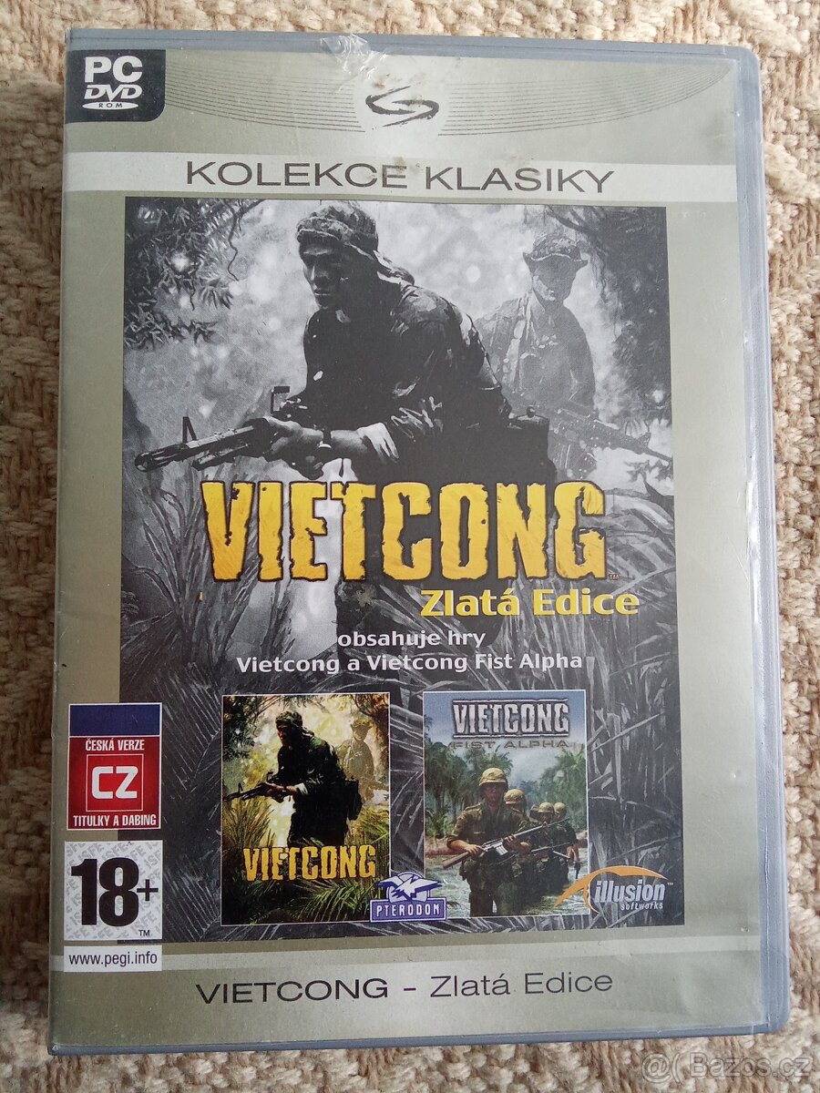 PC DVD hra Vietcong Zlatá Edice, česká verze