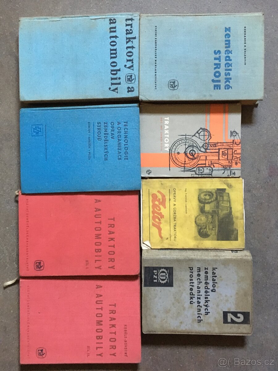 Staré zemědělské stroje,traktory Zetor at.