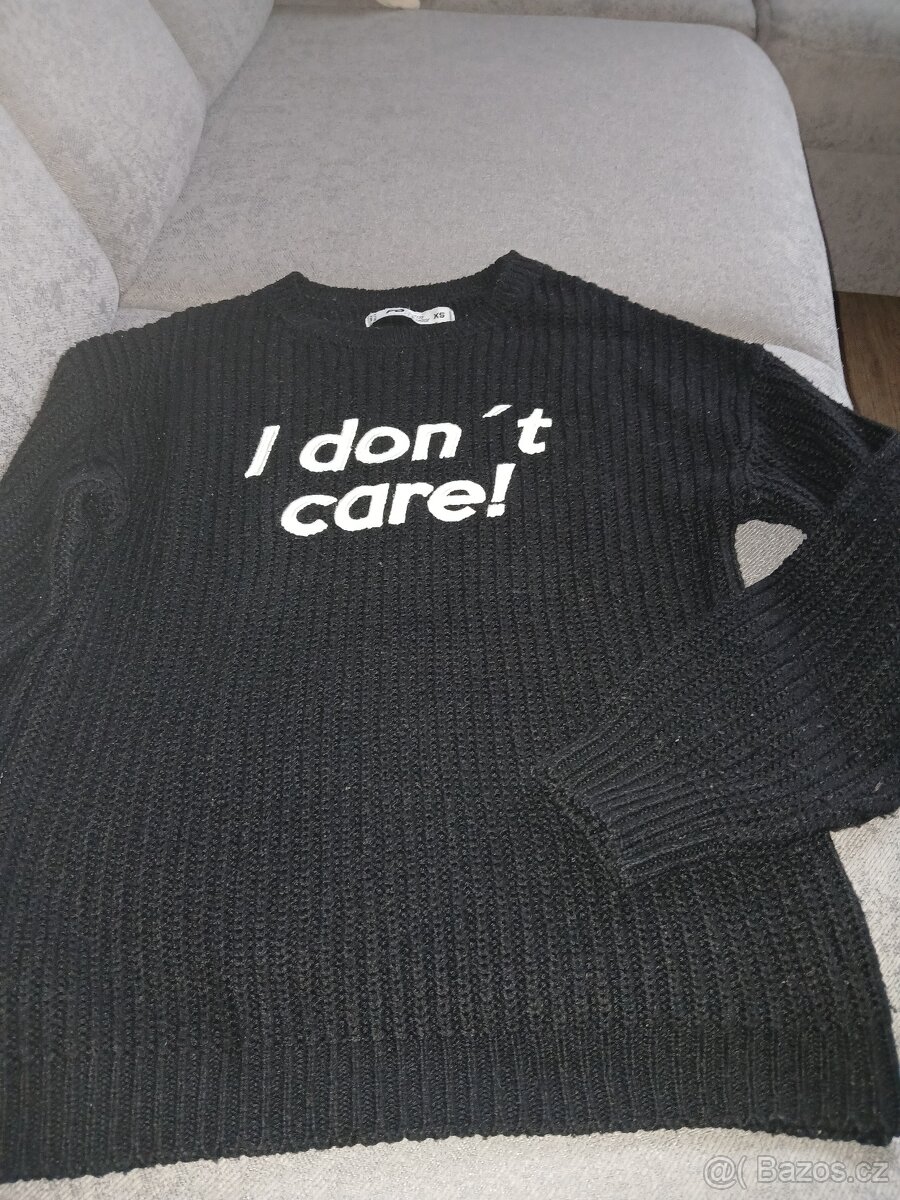 Dámský, krasny, černý svetr, XS