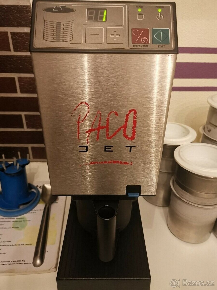 Pacojet + 10 kádinek