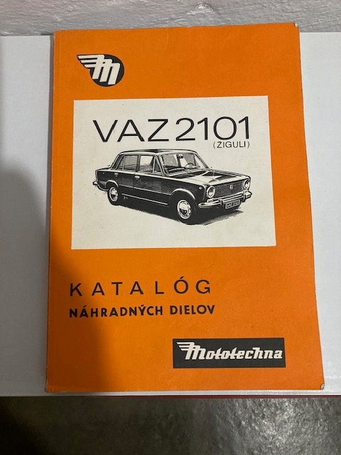 Prodám knihu VAZ