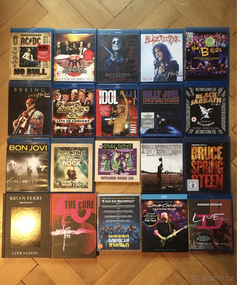 Blu ray Music nové