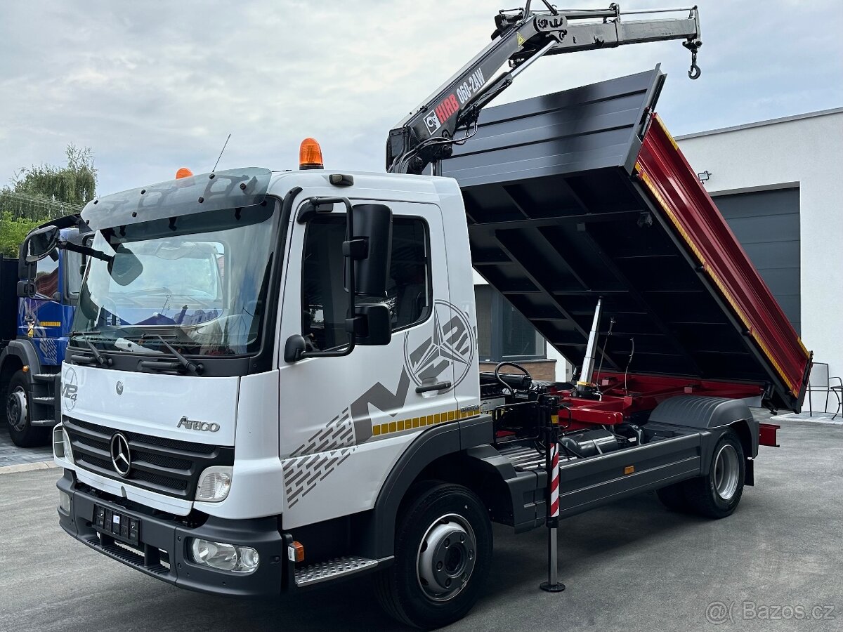 MERCEDES-BENZ ATEGO 816 VYKLÁPĚČ HYDRAULICKÁ RUKA HIAB