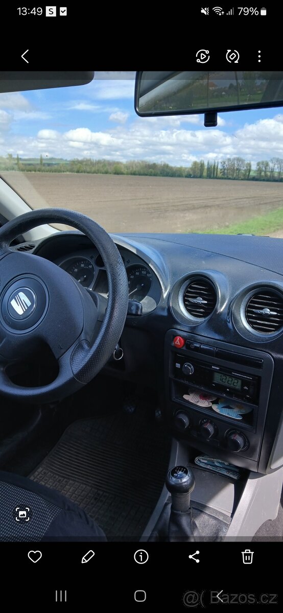 Prodám seat ibiza R.v 2008 1,2