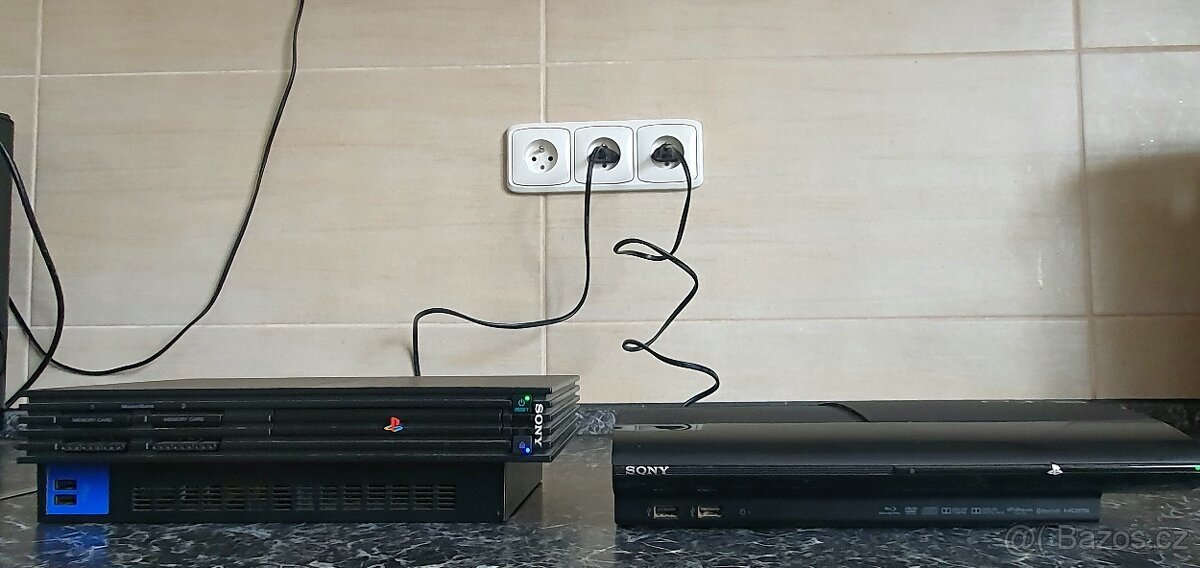 Playstation 2 Fat, playstation 3 superslim 500GB