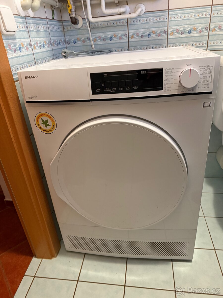 Nová Sušička Sharp KD-NCB7S7PW9