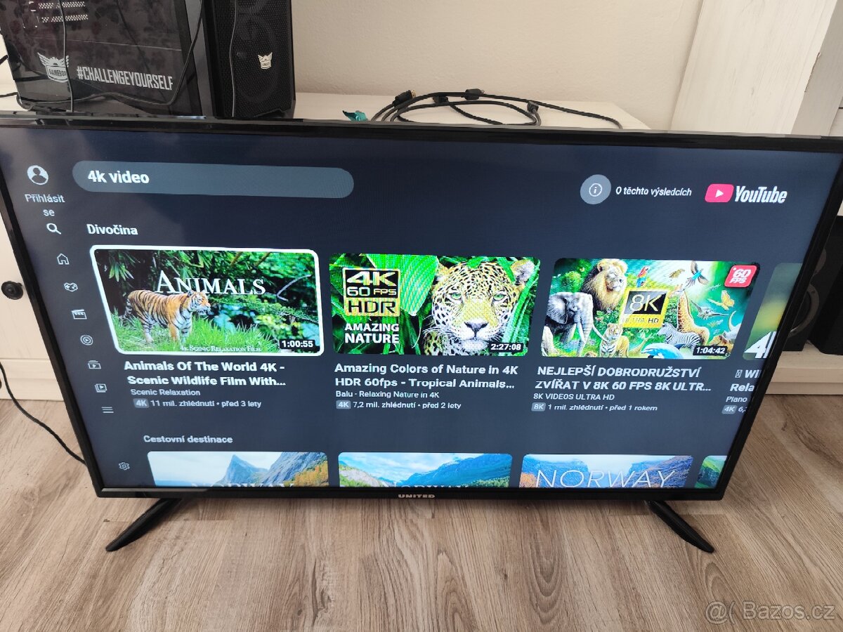 4K SMART TV UNITED 107CM