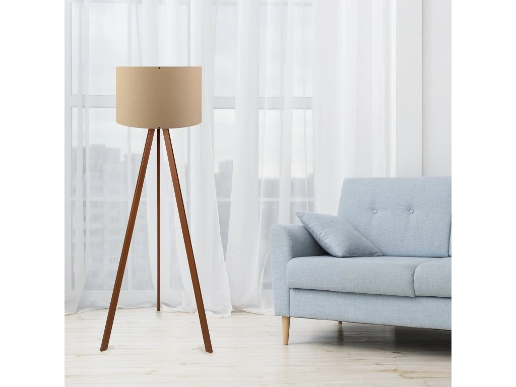 Stojací lampa na trojnožce
