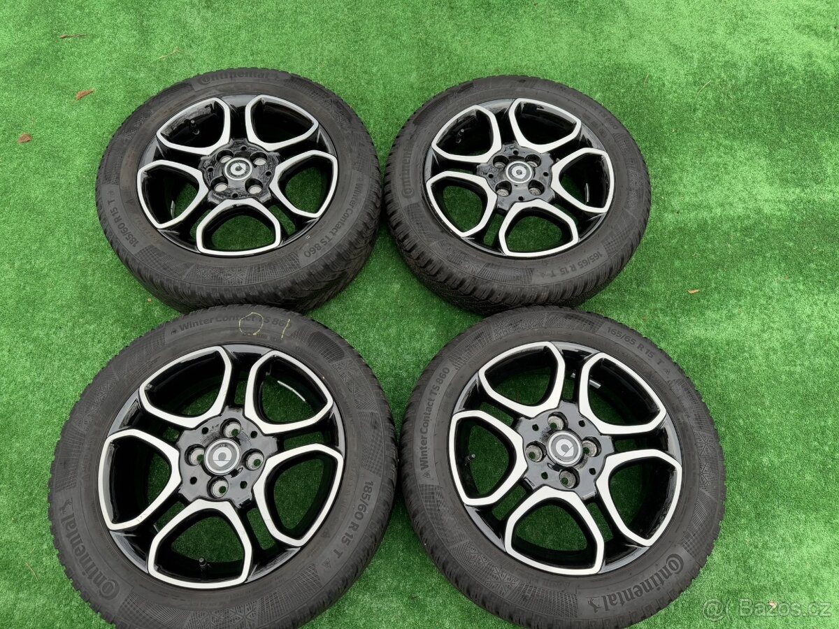 Originál alu kola Smart 4x100 R15 W453 zimní