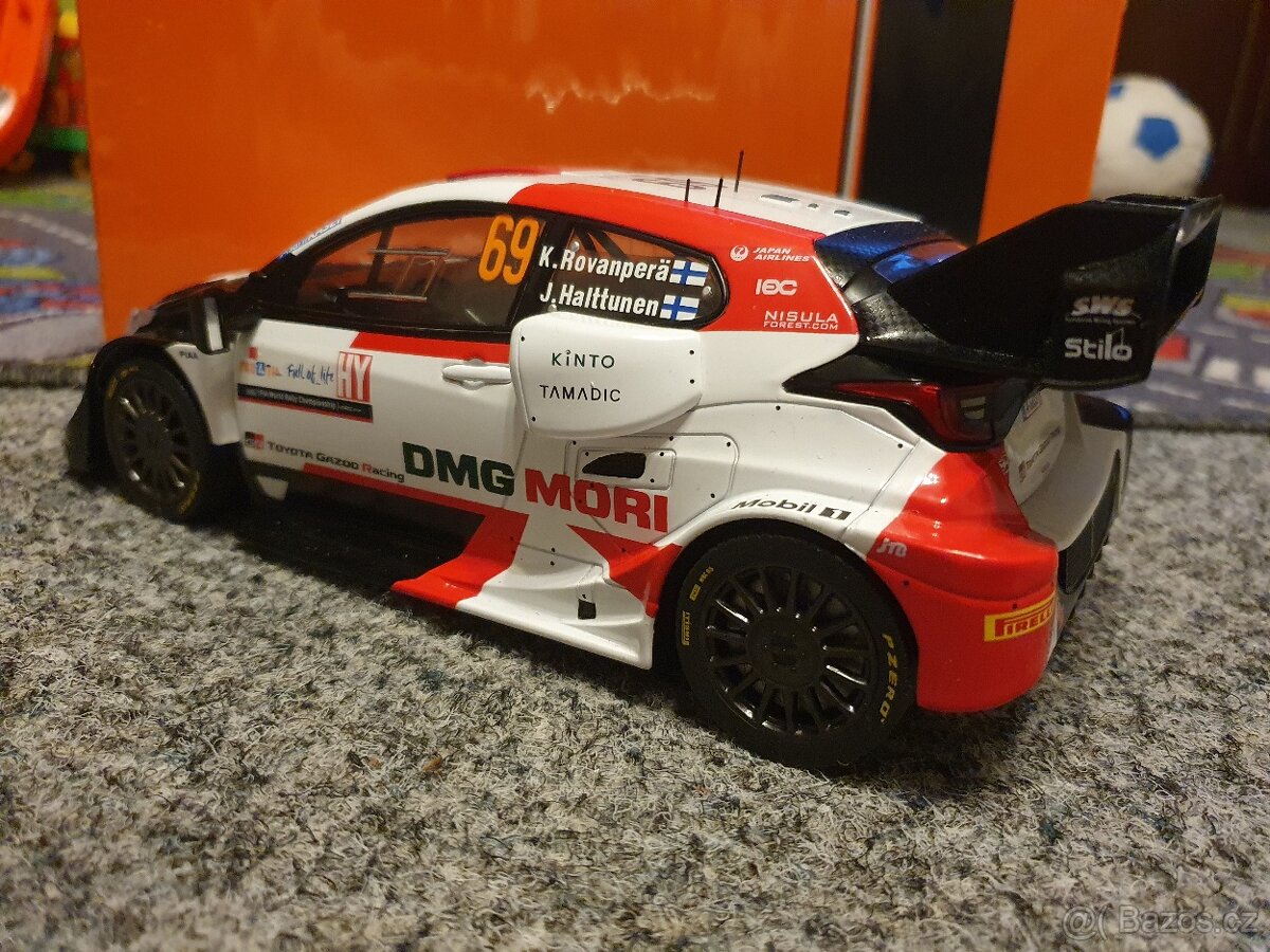 Toyota Yaris gr wrc gazoo 1:18 rally Kalle Rovanpera
