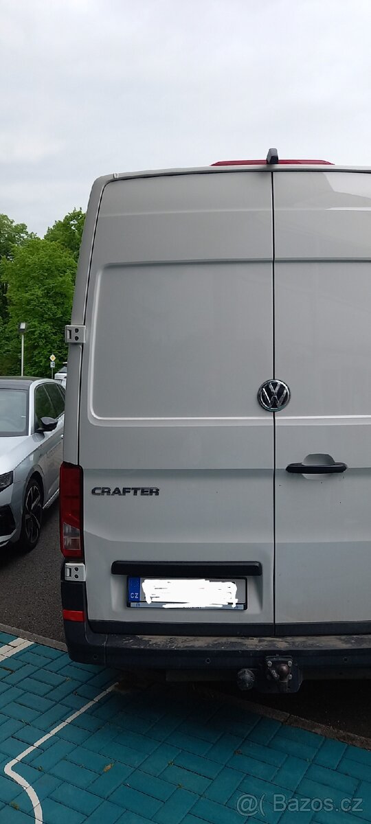 Levé zadní křídlové dveře Crafter