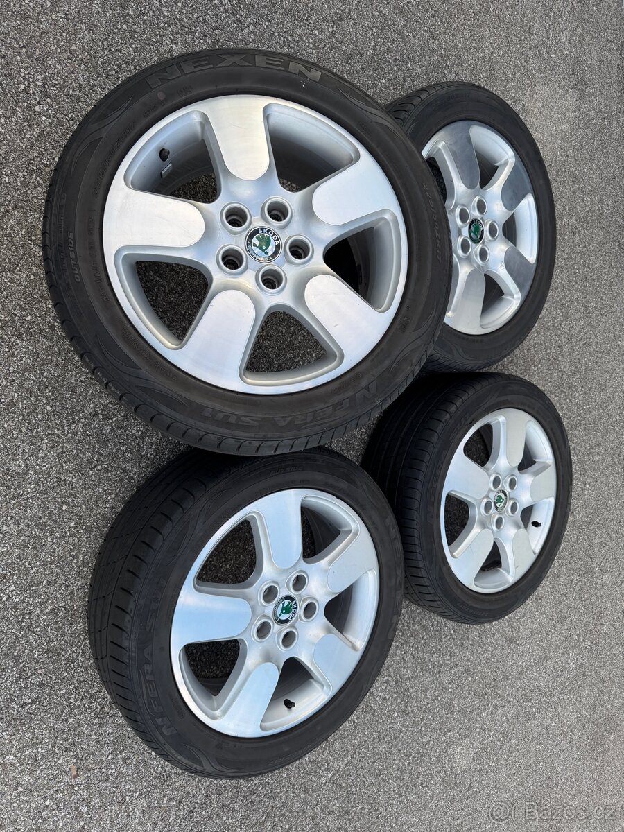 Alu kola Škoda Octavia Scout 17“