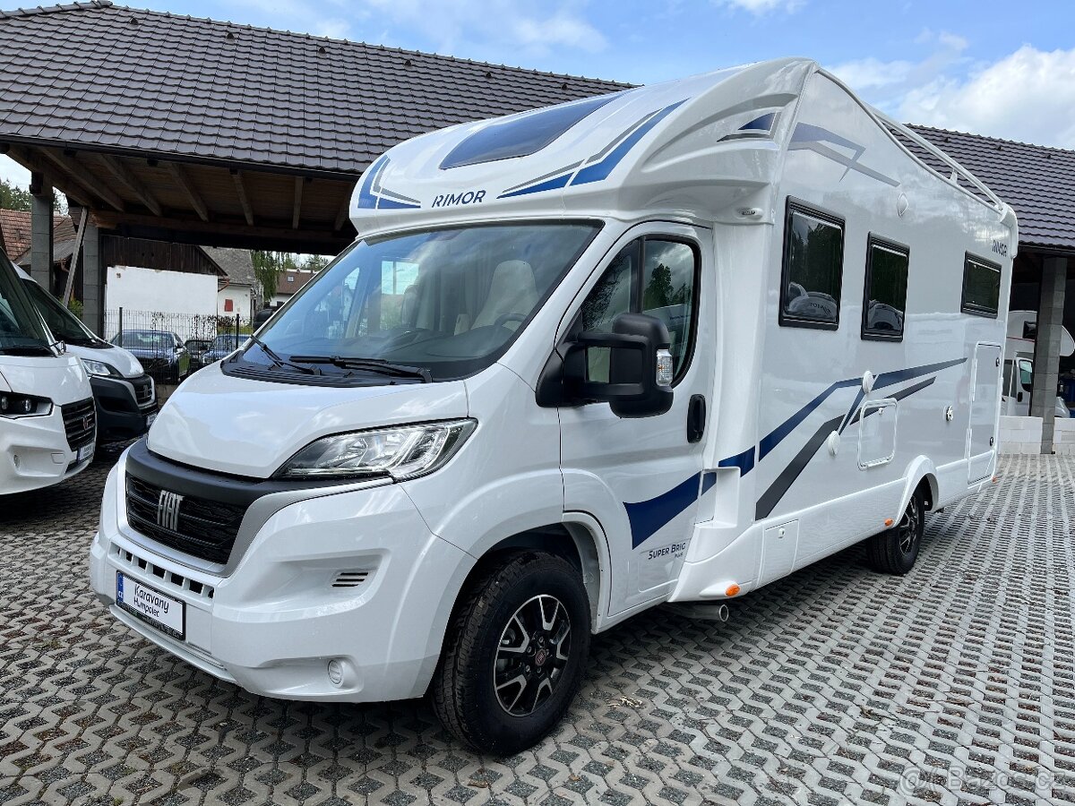 Nový obytný vůz FIAT DUCATO, Rimor, SUPER BRIG 95