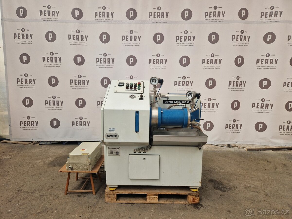 WAB Dyno-Mill model KD 6 (6) nerezový perlový mlýn
