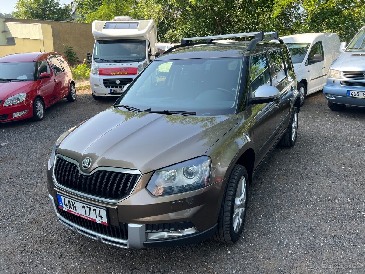 Škoda Yeti, 2,0 Tdi 103 Kw, 4x4 R.v. 2015, DPH