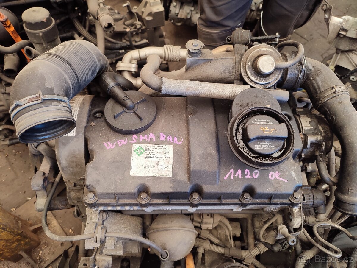 Prodám motor Volkswagen Sharann 1,9 NM č. 1120
