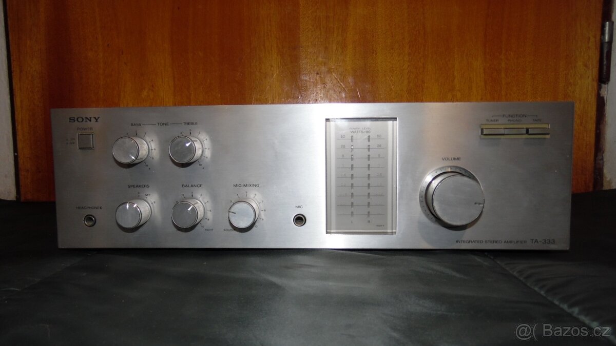 historický stereo zesilovač SONY TA-333