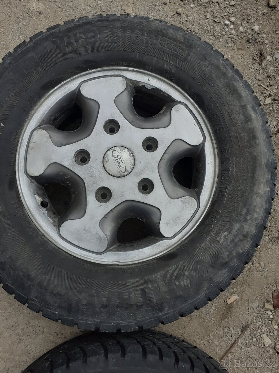 Alu kola na dodávku 16" Ford Transit
