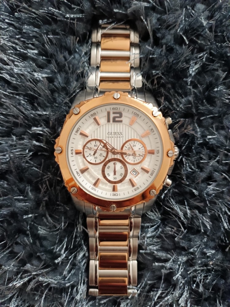 Pánské hodinky Guess Chronograph TwoTone 46mm