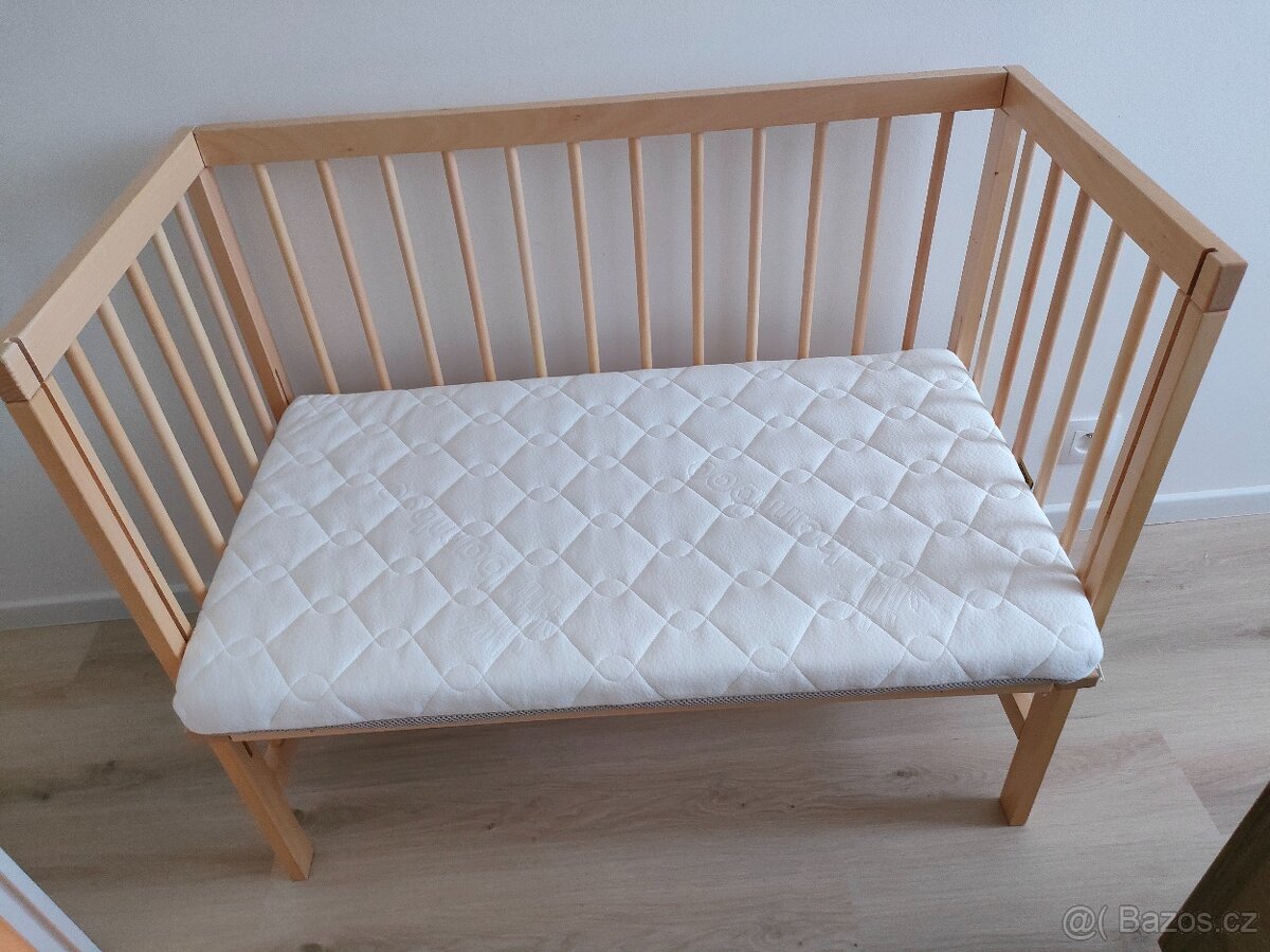 Detská postýlka 90x50 cm k postely
