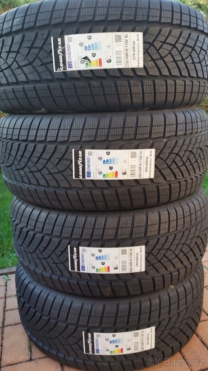 Zimní pneumatiky GoodYear 265/50 r19 110V XL NOVÉ DOT 2025