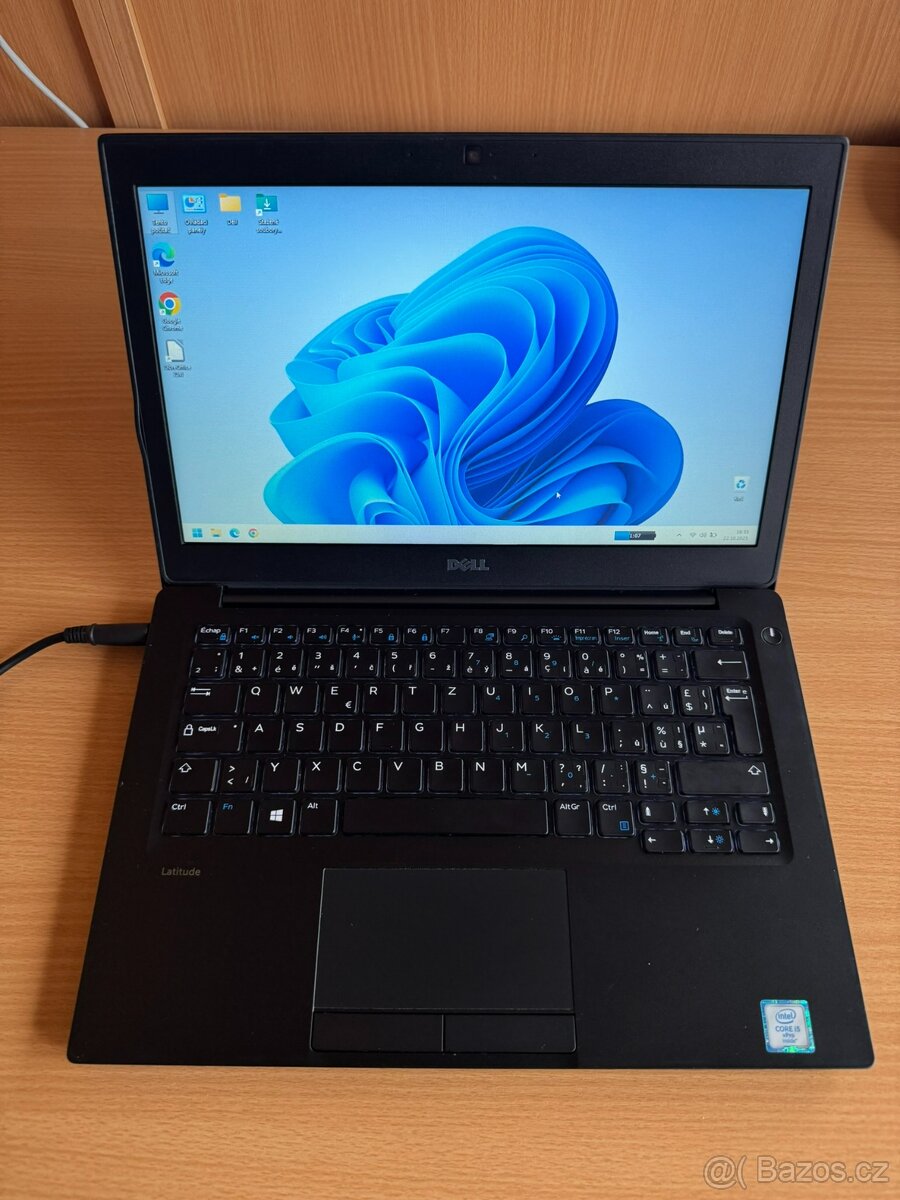 Dell Latitude 7280, SSD disk, Windows 11, záruka