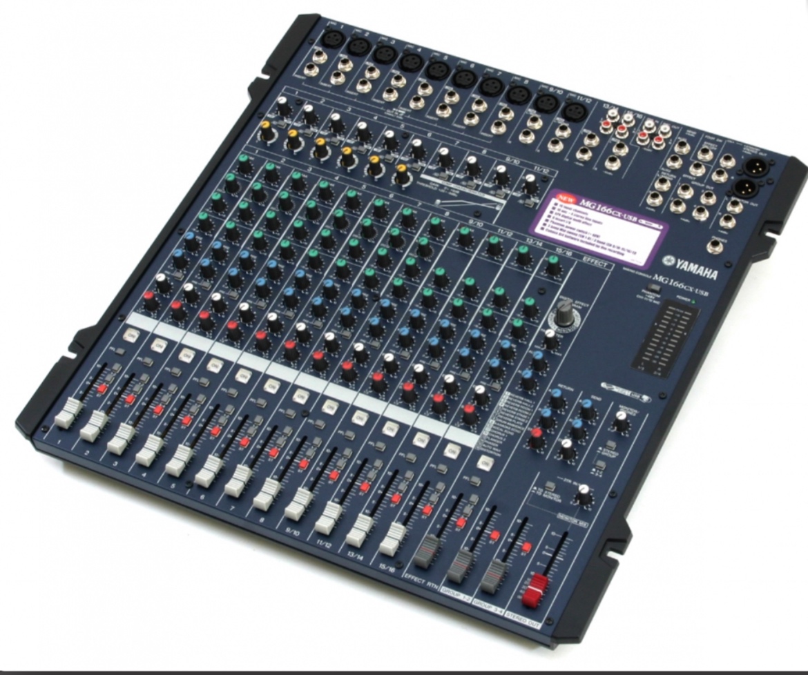 Prodám yamaha MG166 USB Mix