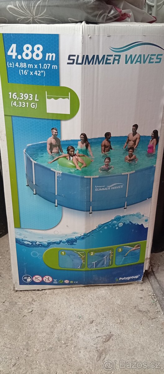 Bazén 4,88m