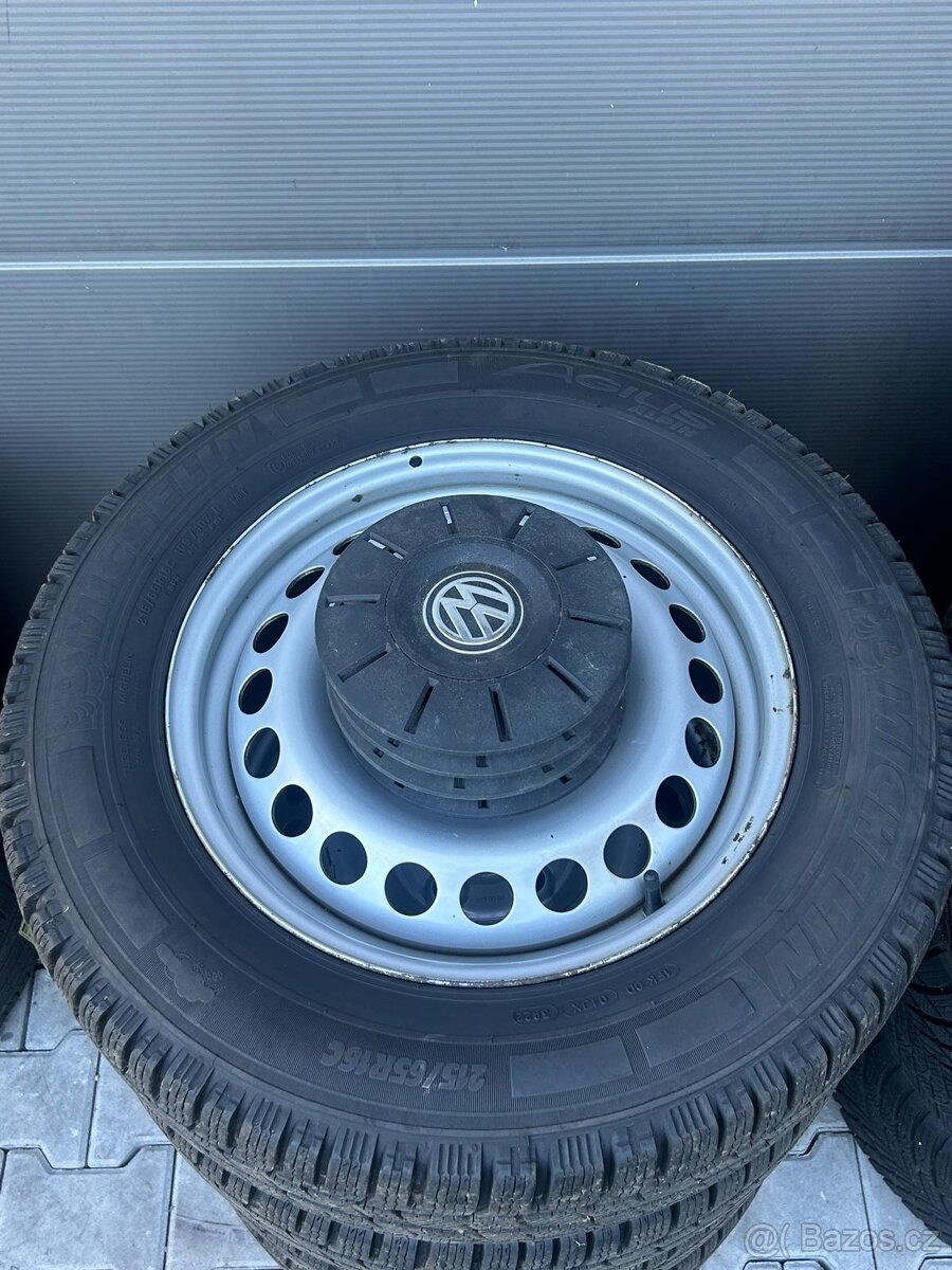 VW Transporter T5 T6 ocelová zimní kola, Michelin