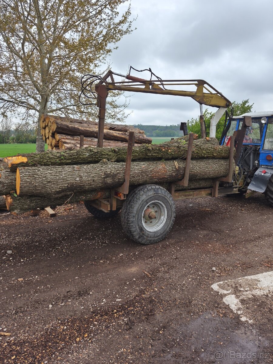 Vyvazecka za traktor